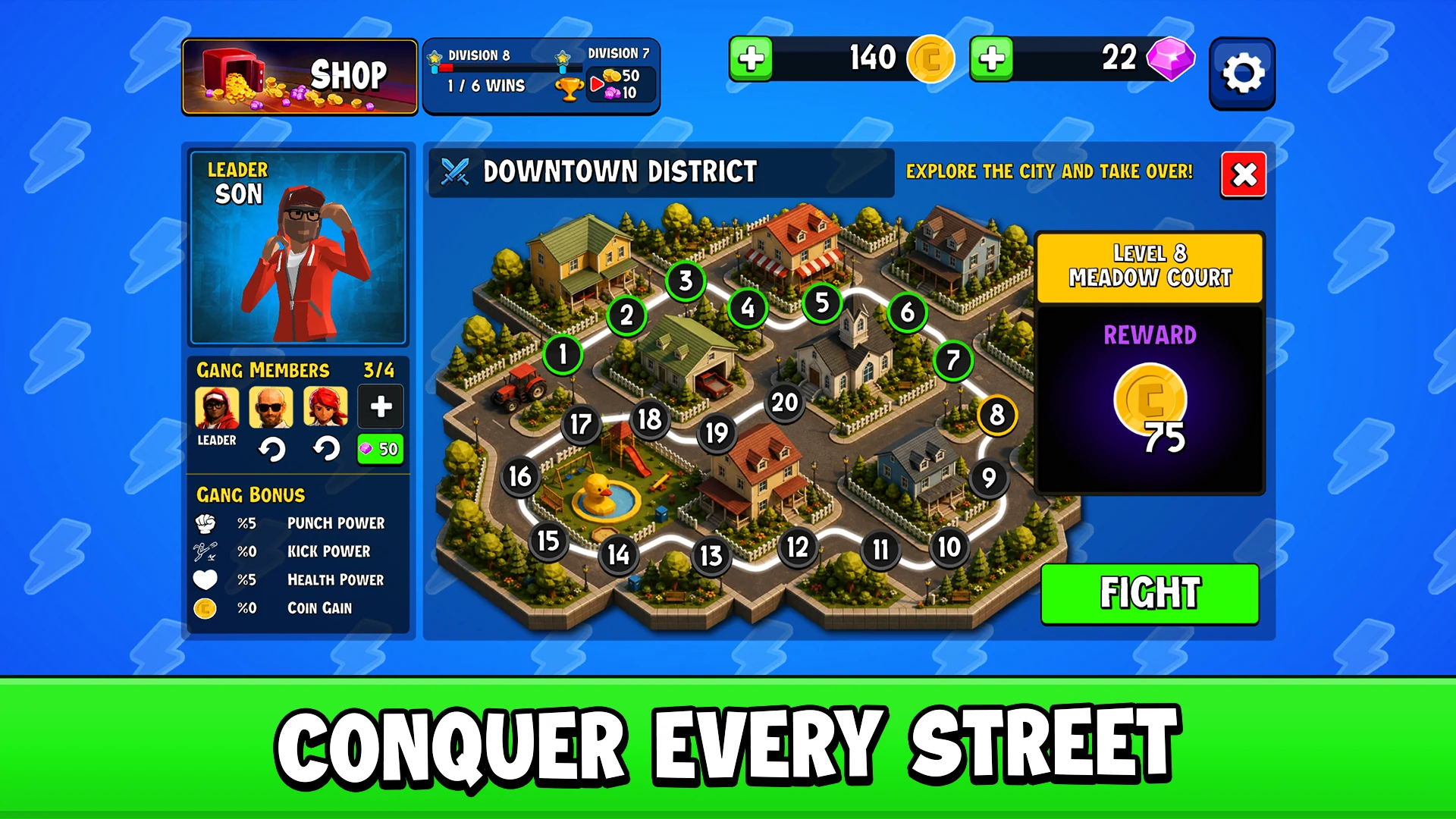 City Fighter vs Street Gang screenshot